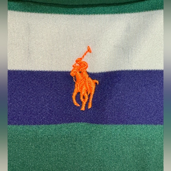 Ralph Lauren Polo 2017‎ US Open Erin Hills Striped Golf Shirt. Men’s Large. - Picture 3 of 6